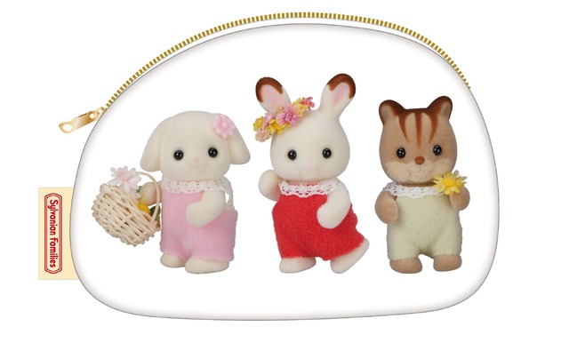 赤ちゃんダイカットポーチ