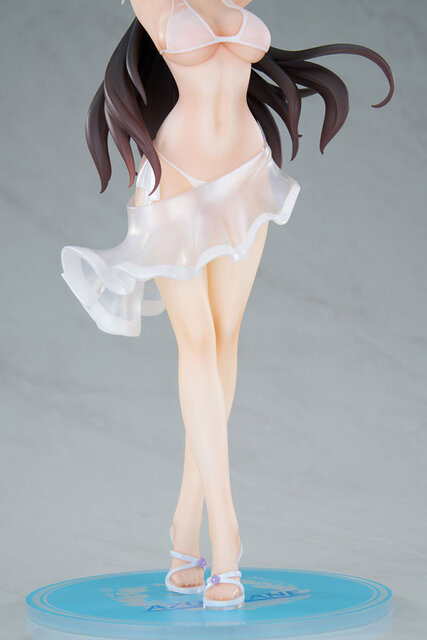 妖艶な雰囲気と透け感のあるパレオに釘付け！『アズレン』愛宕が水着スキン「真夏の行進曲」デザインのフィギュアに