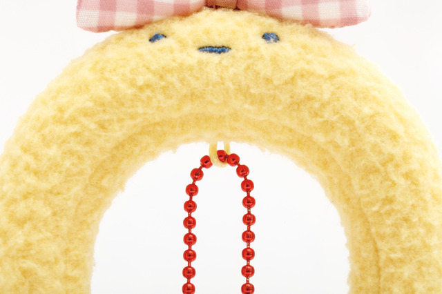 サンエックス「すみっコぐらし しっぽカチューシャキーホルダー（夢みるしっぽず・えびふらいのしっぽ）」（C）2025 SAN-X CO., LTD. ALL RIGHTS RESERVED.