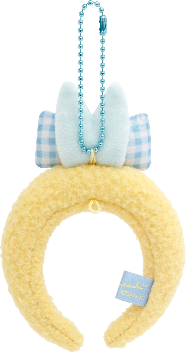 サンエックス「すみっコぐらし しっぽカチューシャキーホルダー（夢みるしっぽず・あじふらいのしっぽ）」（C）2025 SAN-X CO., LTD. ALL RIGHTS RESERVED.