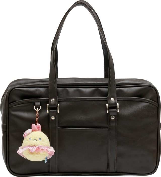 サンエックス「すみっコぐらし 夢のぶらさげぬいぐるみ（夢みるしっぽず・えびてんのしっぽ）」使用例（C）2025 SAN-X CO., LTD. ALL RIGHTS RESERVED.