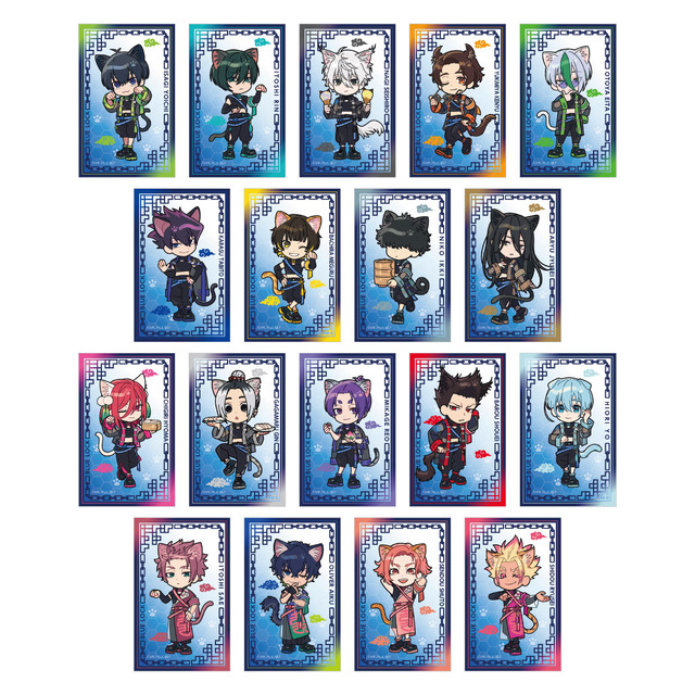 「ブルーロック in NAMJATOWN 2025 ～チャイにゃFes～」が開催。オリジナルグッズ「クリアイラストコレクション」（C）金城宗幸・ノ村優介・講談社／「ブルーロック」製作委員会（C）Bandai Namco Amusement Inc.