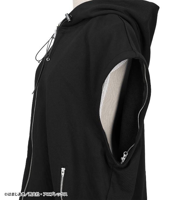 TVアニメ『ぼっち・ざ・ろっく！』と「shica-ke」のコラボアイテム登場。「shica-ke 結束バンド デカールプリントフードパーカー」（C）はまじあき／芳文社・アニプレックス