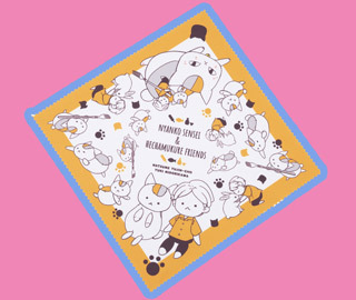 ニャンコ先生おくるみマルチクロス（「夏目友人帳」by緑川ゆき）