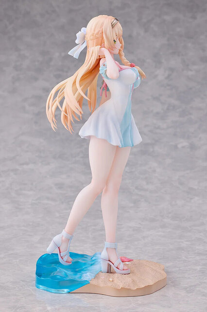 ムチムチ太ももがいっぱい！アニメ『ライザのアトリエ』よりライザ、クラウディア、リラが水着フィギュア化―3人の台座は組み合わせ可能