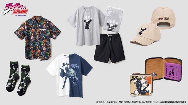 「ジョジョ」×「グラニフ」コラボアパレルが先行予約受付中！スタープラチナの拳が“オラ！”とブチ破るＴシャツなどクールながらも遊び心あるデザイン