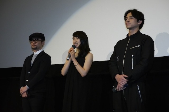 「僕だけがいない街」完成披露試写　声優初挑戦の土屋太鳳と満島真之介が思いを告白