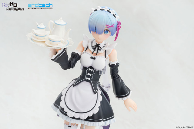 ARCTECH可動シリーズ Re:ゼロから始める異世界生活 ラム＆レム セット 1/8スケール 可動フィギュア