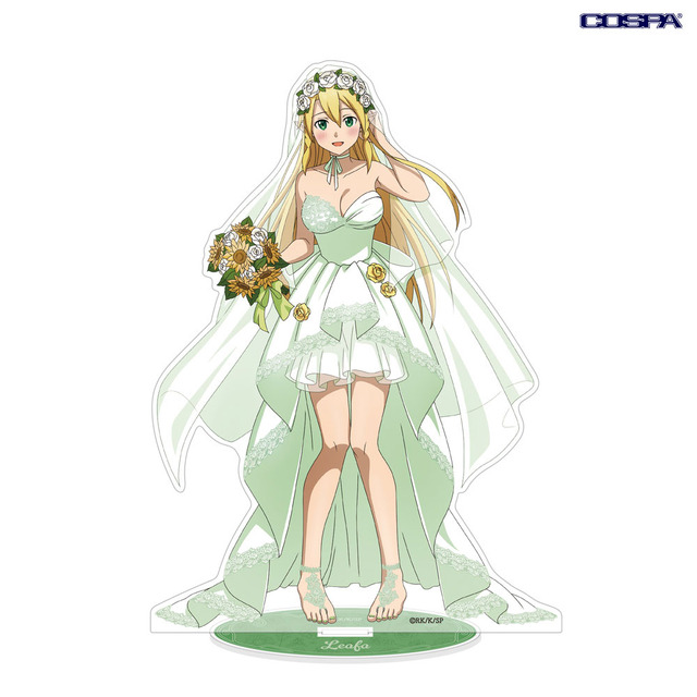 TVアニメ『ソードアート・オンライン』「描き下ろし リーファ アクリルスタンド（大） ウェディングドレスVer. 」（C）2020 川原 礫/KADOKAWA/SAO-P Project