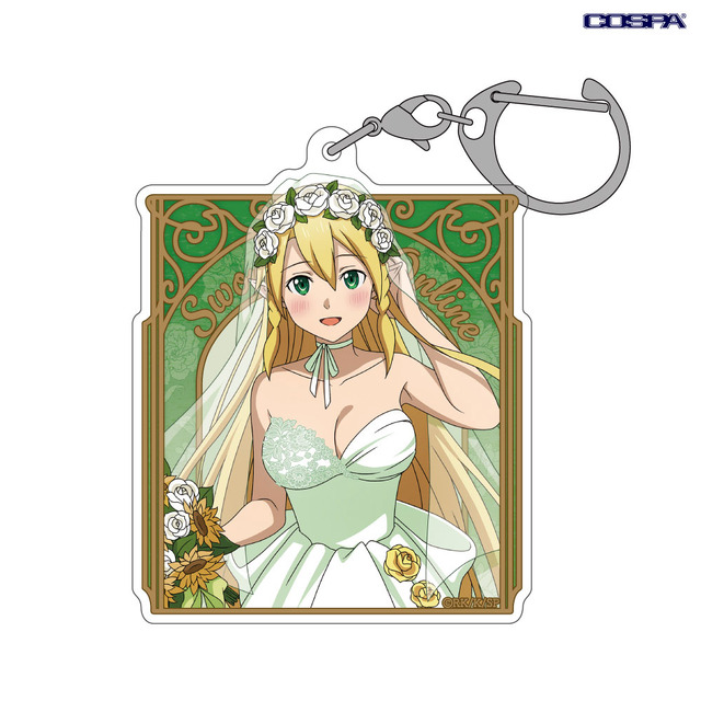 TVアニメ『ソードアート・オンライン』「描き下ろし リーファ アクリルマルチキーホルダー ウェディングドレスVer. 」（C）2020 川原 礫/KADOKAWA/SAO-P Project