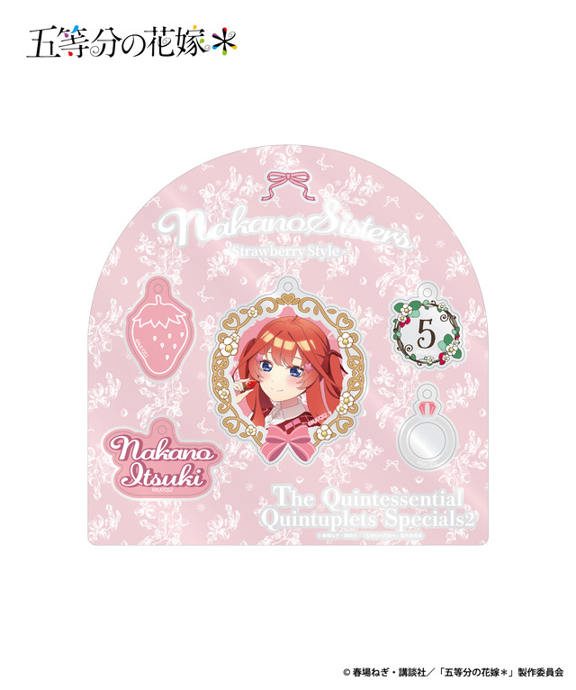 「マルチアクリルプレート」価格  2,750円（税込）（C）春場ねぎ・講談社／「五等分の花嫁＊」製作委員会