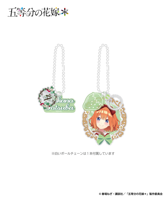 「マルチアクリルプレート」価格  2,750円（税込）（C）春場ねぎ・講談社／「五等分の花嫁＊」製作委員会