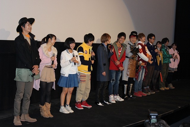 南キャンしずちゃんが猿の姿に 「手裏剣戦隊ニンニンジャーVSトッキュウジャー」完成披露レポ