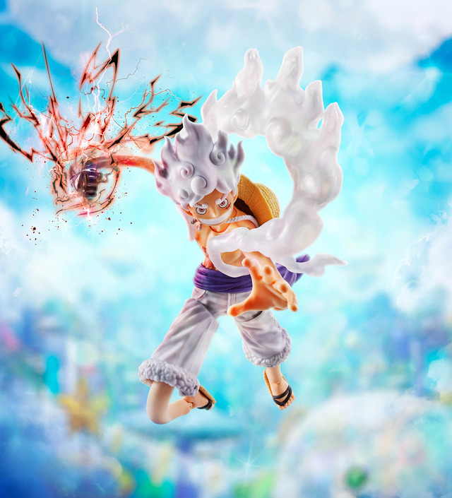 BANDAI SPIRITS「S.H.Figuarts モンキー・D・ルフィ -ギア5 未来島エッグヘッド-」（C）尾田栄一郎／集英社・フジテレビ・東映アニメーション