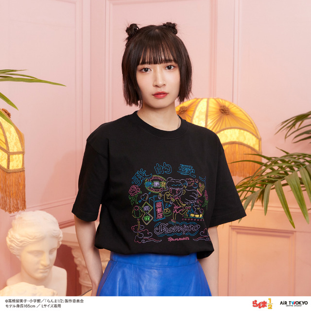 AIR TWOKYOがTVアニメ『らんま1/2』のグッズを販売。「ネオン中華Tシャツ 4（シャンプー）」（C）高橋留美子・小学館／「らんま1/2」製作委員会