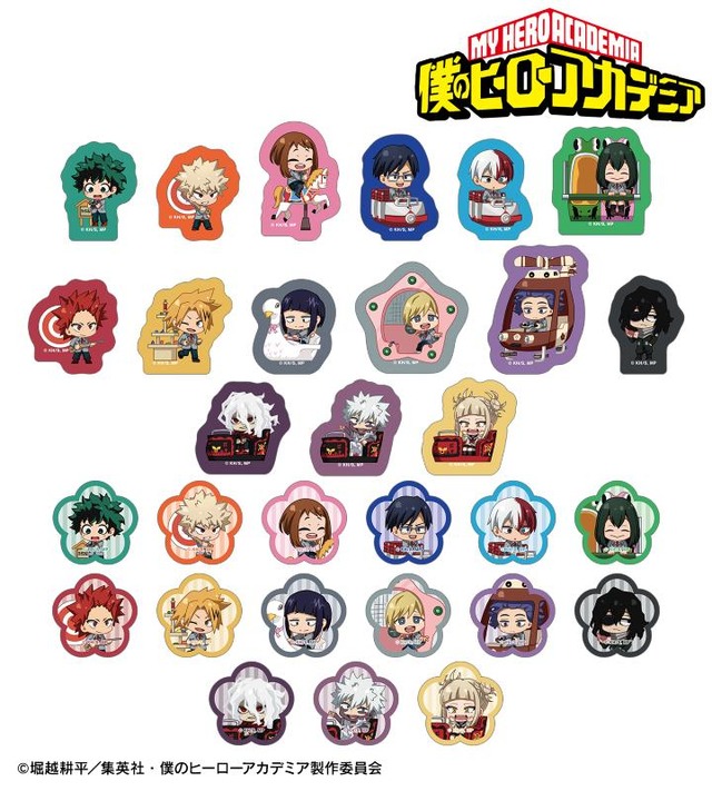 集合 ちびキャラ アトラクションver. フレークシール