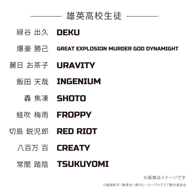 刻印イメージ一覧