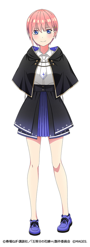 ゲーム『五等分のプリンセス ～幻想と深淵と魔法学院～』中野一花（C）春場ねぎ・講談社／「五等分の花嫁∽」製作委員会（C）MAGES.