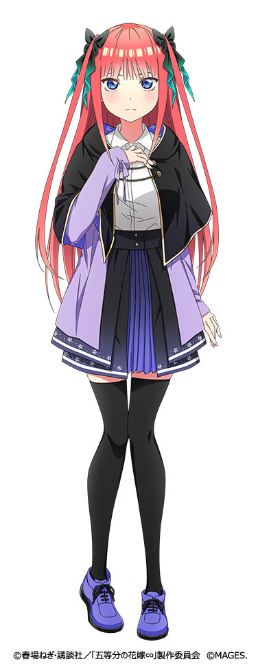 ゲーム『五等分のプリンセス ～幻想と深淵と魔法学院～』中野二乃（C）春場ねぎ・講談社／「五等分の花嫁∽」製作委員会（C）MAGES.