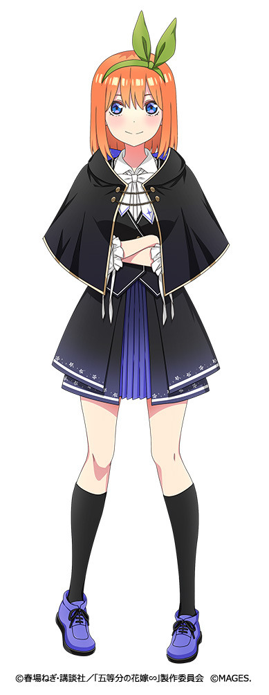 ゲーム『五等分のプリンセス ～幻想と深淵と魔法学院～』中野四葉（C）春場ねぎ・講談社／「五等分の花嫁∽」製作委員会（C）MAGES.