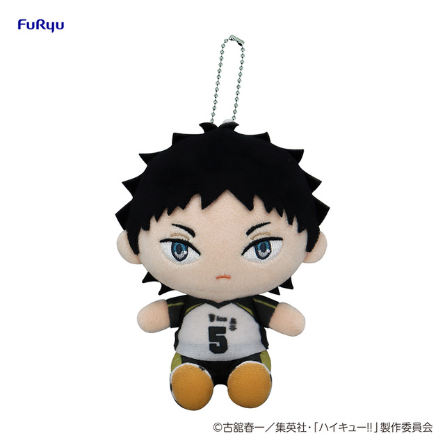 「フリューくじ アニメ『ハイキュー!!』ぬいもっち」が5月17日より発売。F賞：ぬいもっちマスコット 赤葦京治（C）古舘春一／集英社・「ハイキュー!!」製作委員会