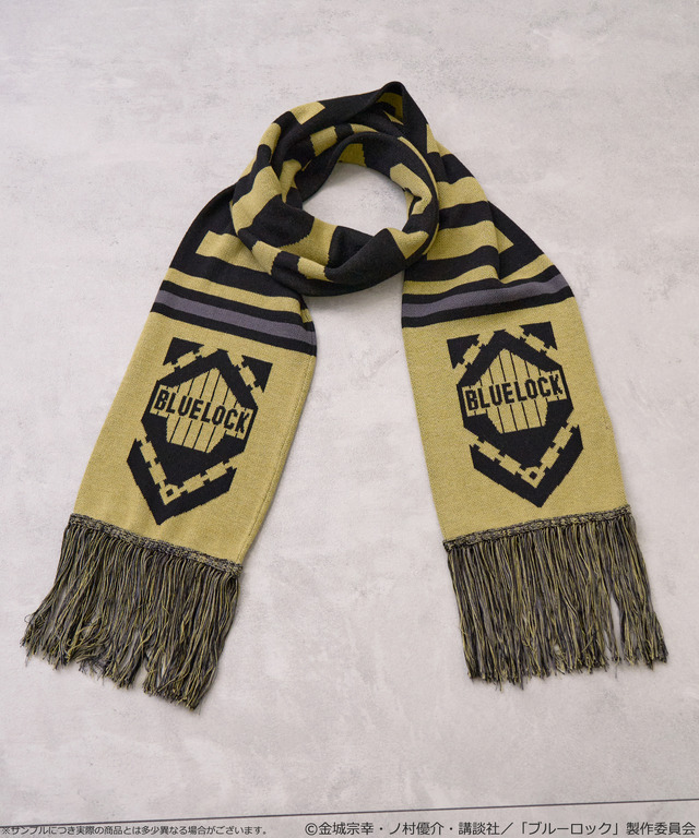 TVアニメ『ブルーロック』× earth music＆ecology Japan Label「サッカーマフラー 潔 世一 モデル＜グリーン＞