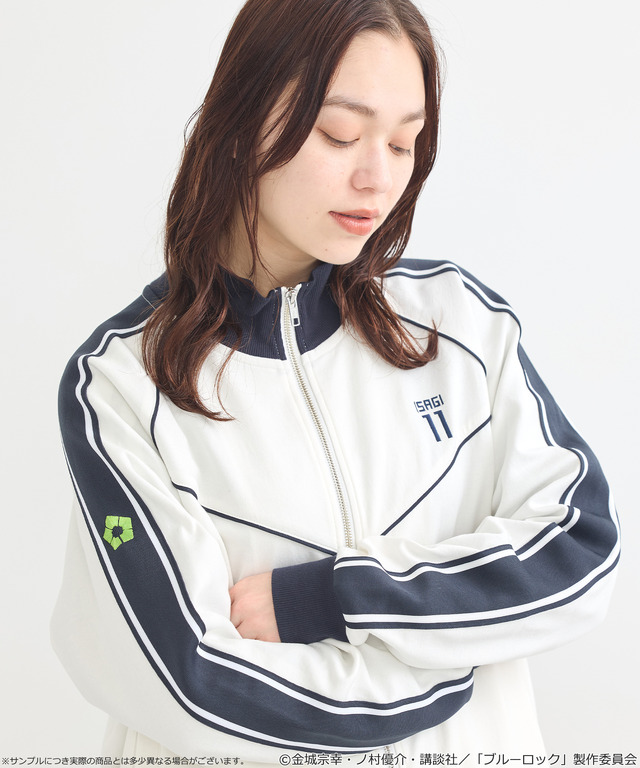 TVアニメ『ブルーロック』× earth music＆ecology Japan Label「トラックジャケット 潔 世一 モデル＜グリーン＞」