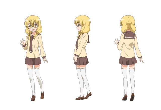 腹黒委員長の葉山照　（C)荒井チェリー・芳文社／三者三葉製作委員会