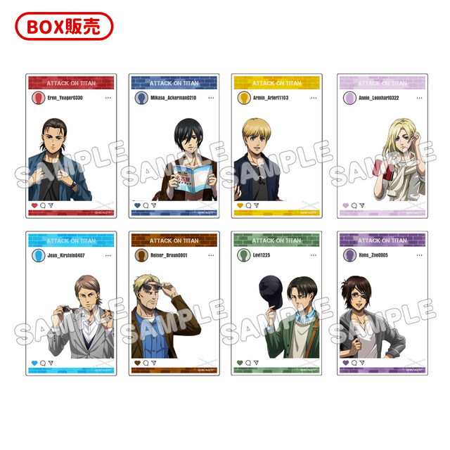 TVアニメ『進撃の巨人』×JR東海の「推し旅」コラボグッズ