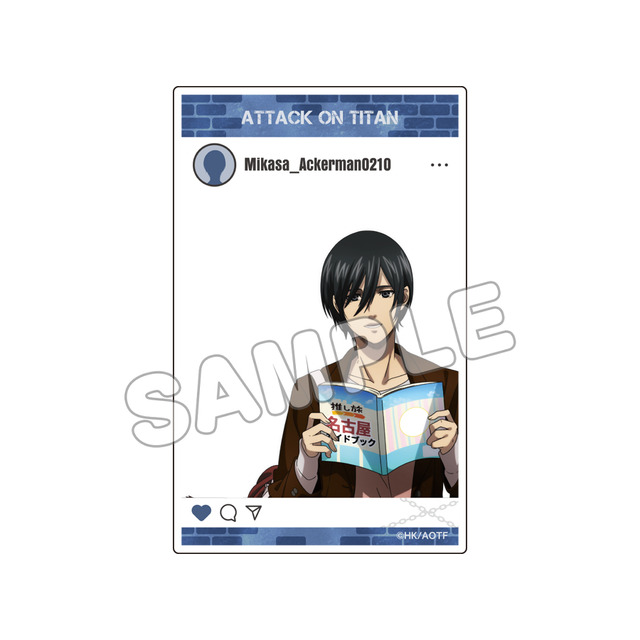 TVアニメ『進撃の巨人』×JR東海の「推し旅」コラボグッズ