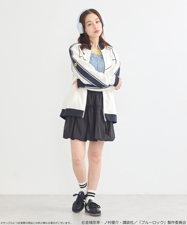 TVアニメ『ブルーロック』× earth music＆ecology Japan Label「トラックジャケット 蜂楽 廻 モデル＜イエロー＞」