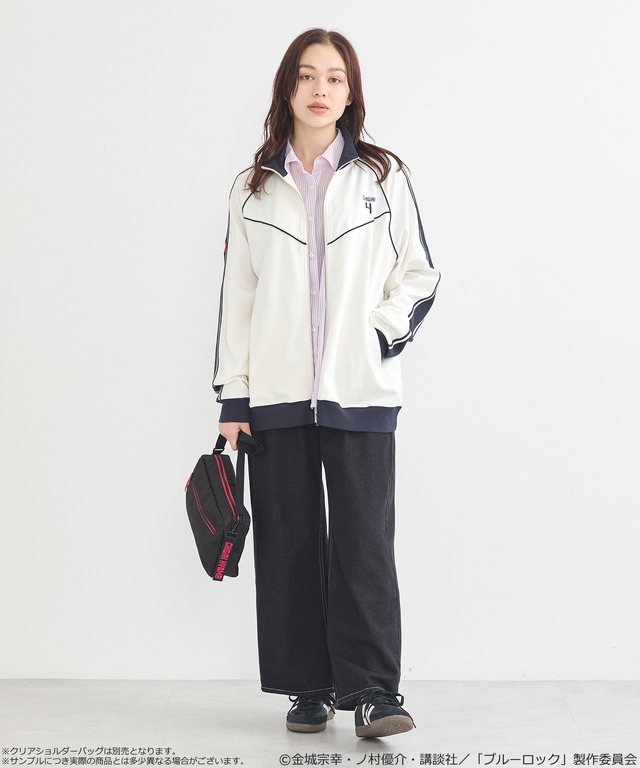 TVアニメ『ブルーロック』× earth music＆ecology Japan Label「トラックジャケット 千切 豹馬 モデル＜ピンク＞」