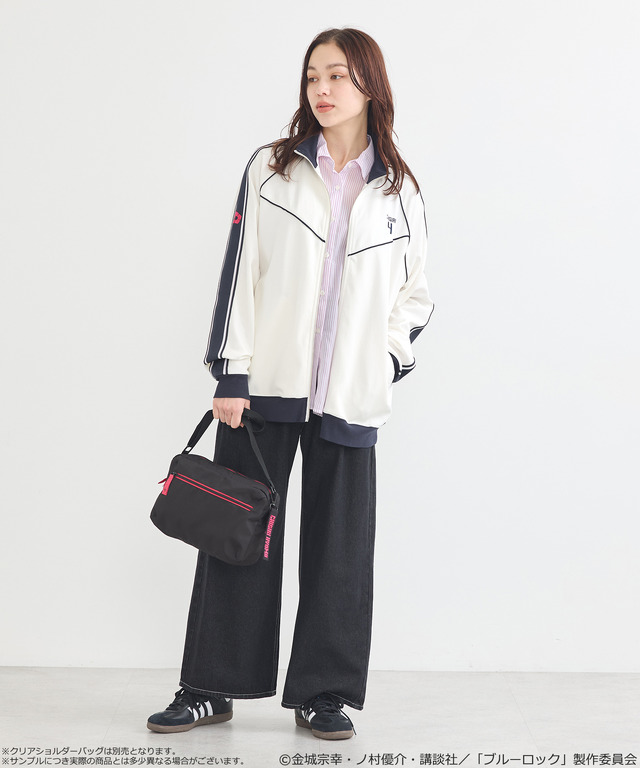 TVアニメ『ブルーロック』× earth music＆ecology Japan Label「トラックジャケット 千切 豹馬 モデル＜ピンク＞」