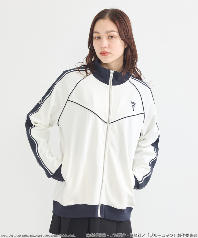 TVアニメ『ブルーロック』× earth music＆ecology Japan Label「トラックジャケット 凪 誠士郎 モデル＜グレー＞」