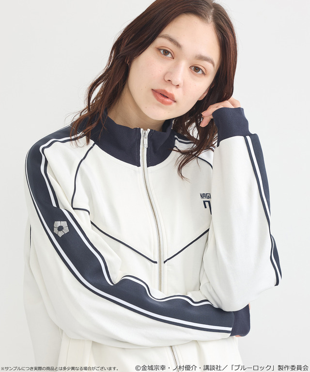 TVアニメ『ブルーロック』× earth music＆ecology Japan Label「トラックジャケット 凪 誠士郎 モデル＜グレー＞」