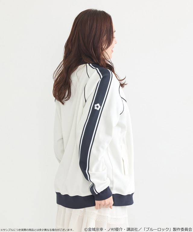 TVアニメ『ブルーロック』× earth music＆ecology Japan Label「トラックジャケット 汎用モデル＜ホワイト＞」