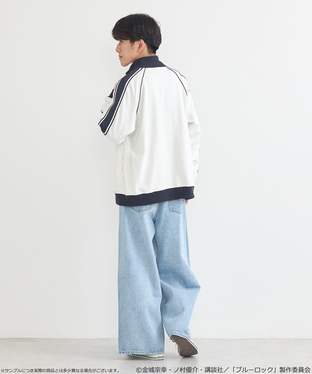 TVアニメ『ブルーロック』× earth music＆ecology Japan Label「トラックジャケット 汎用モデル＜ホワイト＞」