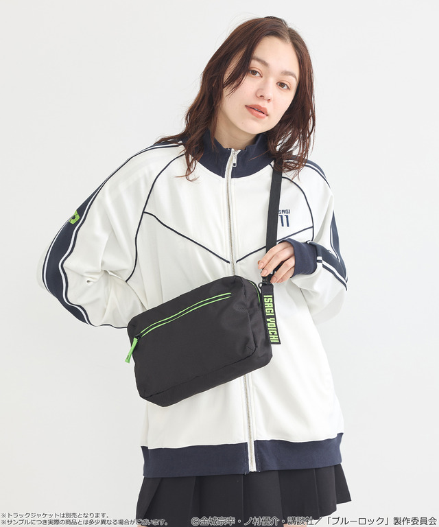 TVアニメ『ブルーロック』× earth music＆ecology Japan Label「クリアショルダーバッグ 潔 世一 モデル＜グリーン＞」