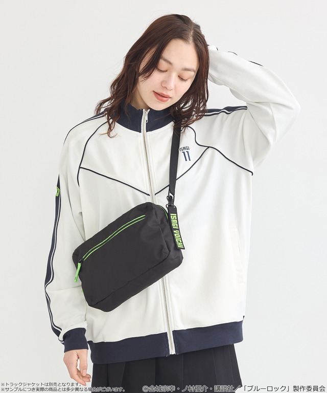 TVアニメ『ブルーロック』× earth music＆ecology Japan Label「クリアショルダーバッグ 潔 世一 モデル＜グリーン＞」