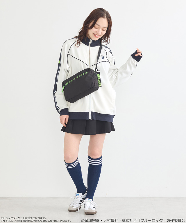 TVアニメ『ブルーロック』× earth music＆ecology Japan Label「クリアショルダーバッグ 潔 世一 モデル＜グリーン＞」