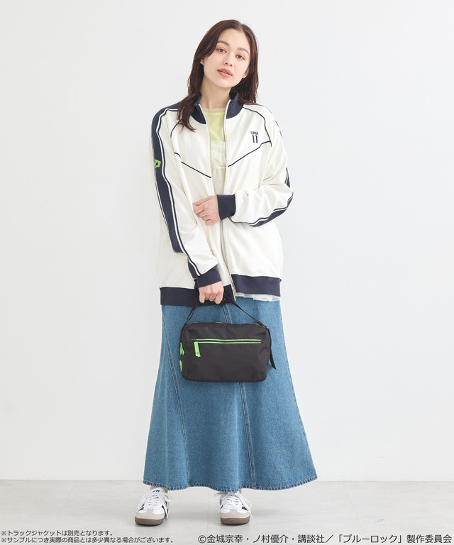 TVアニメ『ブルーロック』× earth music＆ecology Japan Label「クリアショルダーバッグ 潔 世一 モデル＜グリーン＞」