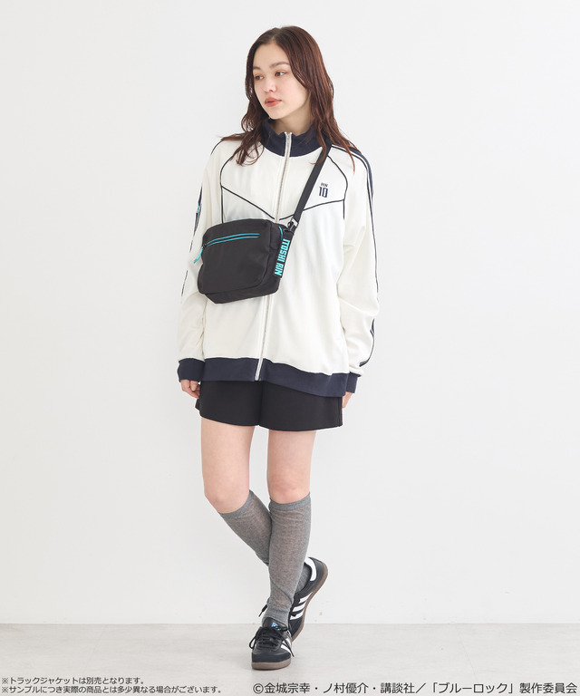 TVアニメ『ブルーロック』× earth music＆ecology Japan Label「クリアショルダーバッグ 糸師 凛 モデル＜ターコイズブルー＞」