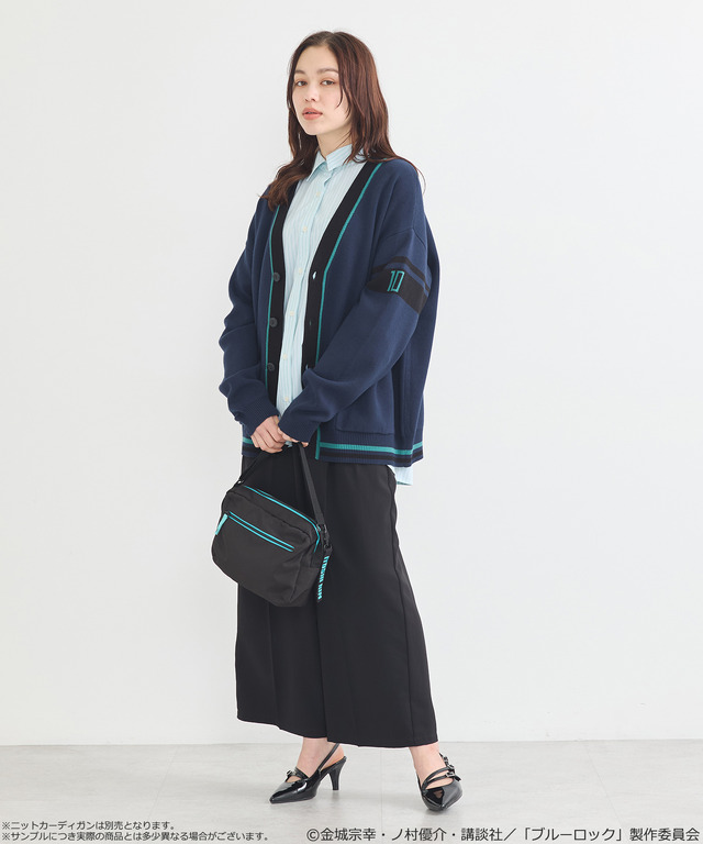 TVアニメ『ブルーロック』× earth music＆ecology Japan Label「クリアショルダーバッグ 糸師 凛 モデル＜ターコイズブルー＞」