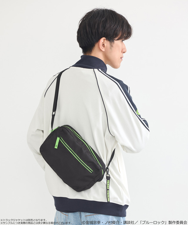 TVアニメ『ブルーロック』× earth music＆ecology Japan Label「クリアショルダーバッグ 潔 世一 モデル＜グリーン＞」