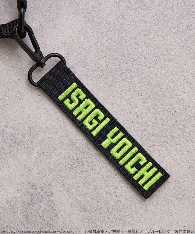 TVアニメ『ブルーロック』× earth music＆ecology Japan Label「クリアショルダーバッグ 潔 世一 モデル＜グリーン＞」