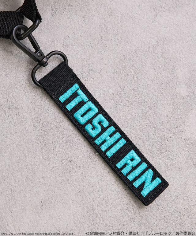 TVアニメ『ブルーロック』× earth music＆ecology Japan Label「クリアショルダーバッグ 糸師 凛 モデル＜ターコイズブルー＞」