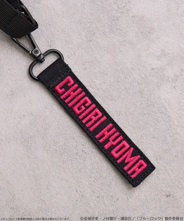 TVアニメ『ブルーロック』× earth music＆ecology Japan Label「クリアショルダーバッグ 千切 豹馬 モデル＜ピンク＞」