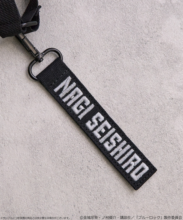 TVアニメ『ブルーロック』× earth music＆ecology Japan Label「クリアショルダーバッグ 凪 誠士郎 モデル＜グレー＞」