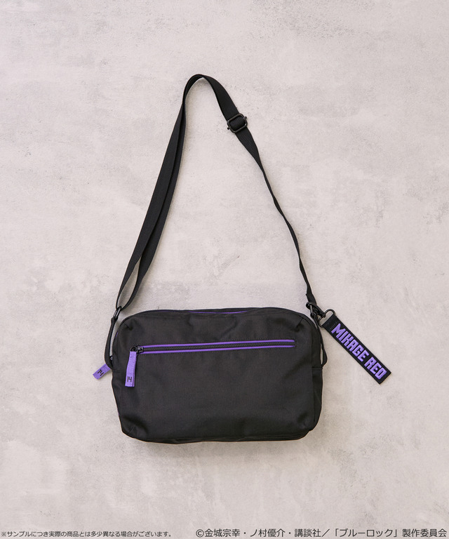 TVアニメ『ブルーロック』× earth music＆ecology Japan Label「クリアショルダーバッグ 御影 玲王 モデル＜パープル＞」