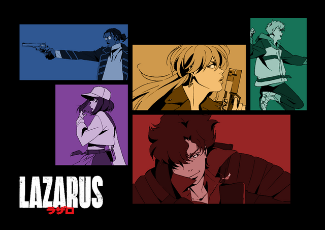 『LAZARUS ラザロ』キービジュアル（C）2024 The Cartoon Network, Inc. All Rights Reserved